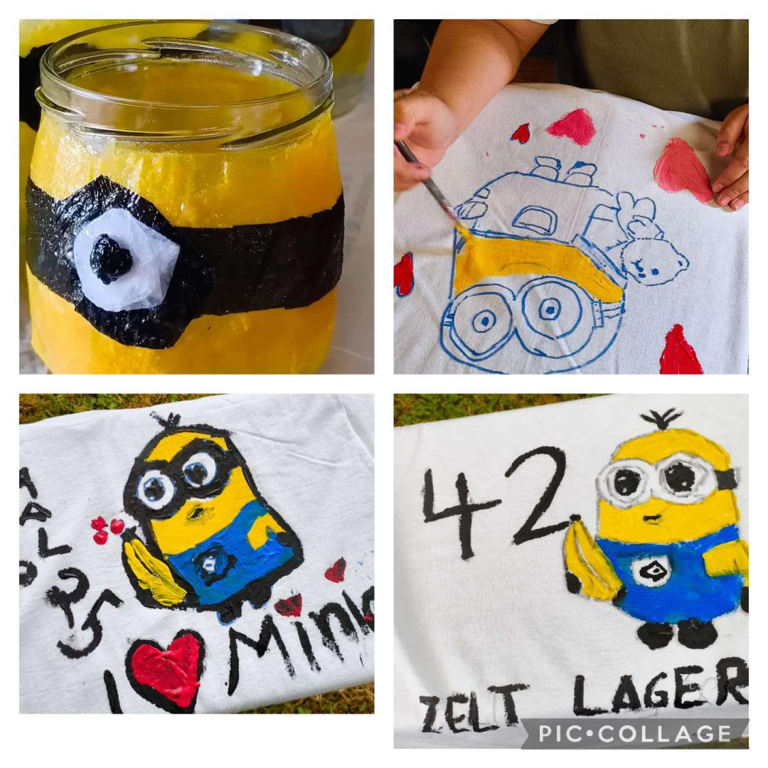 Tag 3 – die Minions nehmen das Lager ein